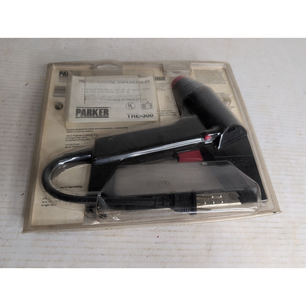 Parker Dual Power Electric Corded Stapler/Nailer.  New In Box - Picture 5 of 7